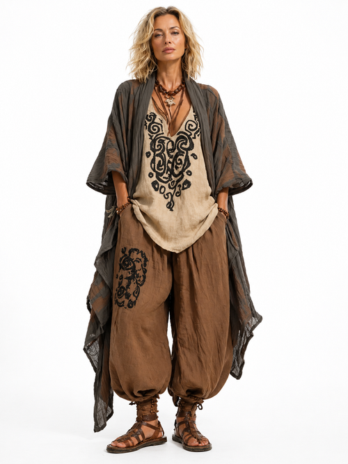 Isabel - Conjunto De 3 Piezas Bohemio